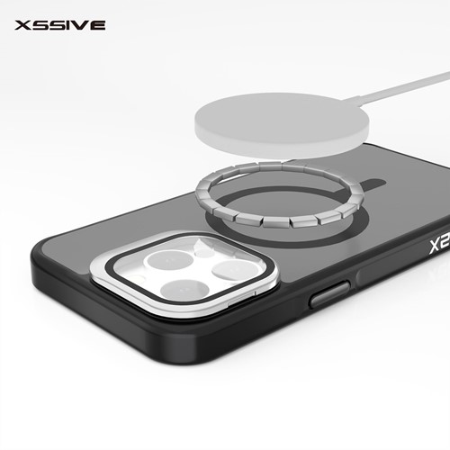Xssive Back Case voor Magsafe with Lens Standard iPhone 16 Pro - Blauw-3