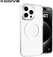 Xssive TPU Back Cover compatible with Magsafe iPhone 16 Pro - Clear