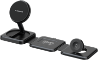 Xssive Foldable Wireless Charger 3in1 Magnetic Induction for USB-C XSS-STAND8