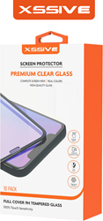 Xssive 10-Pack GoldLine Tempered Glass iPhone 12 Pro Max - Black