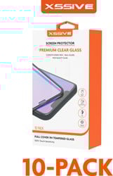 Xssive 10-Pack GoldLine Tempered Glass Galaxy S22 Plus - Zwart