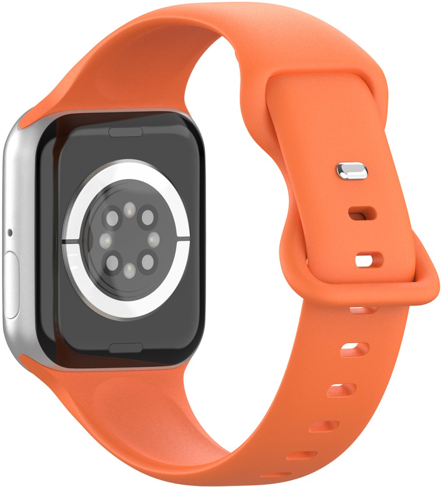 Xssive Premium Silicone Watch Strap for Apple Watch 44/45/46/49mm - Oranje
