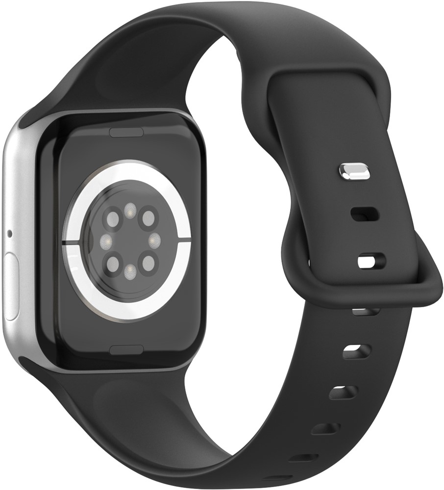 Xssive Premium Silicone Watch Strap for Apple Watch 38/40/41/42mm - Zwart