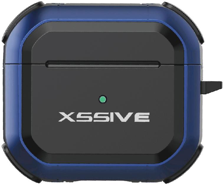 Xssive Protective Case for AirPods4 XSS-SAFEPOD- Blue