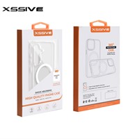 Xssive TPU Back Cover compatible for Magsafe Galaxy S24 Plus - Clear-3