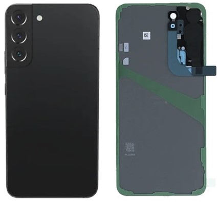 Battery Cover Compatible Galaxy S22 Plus - Zwart
