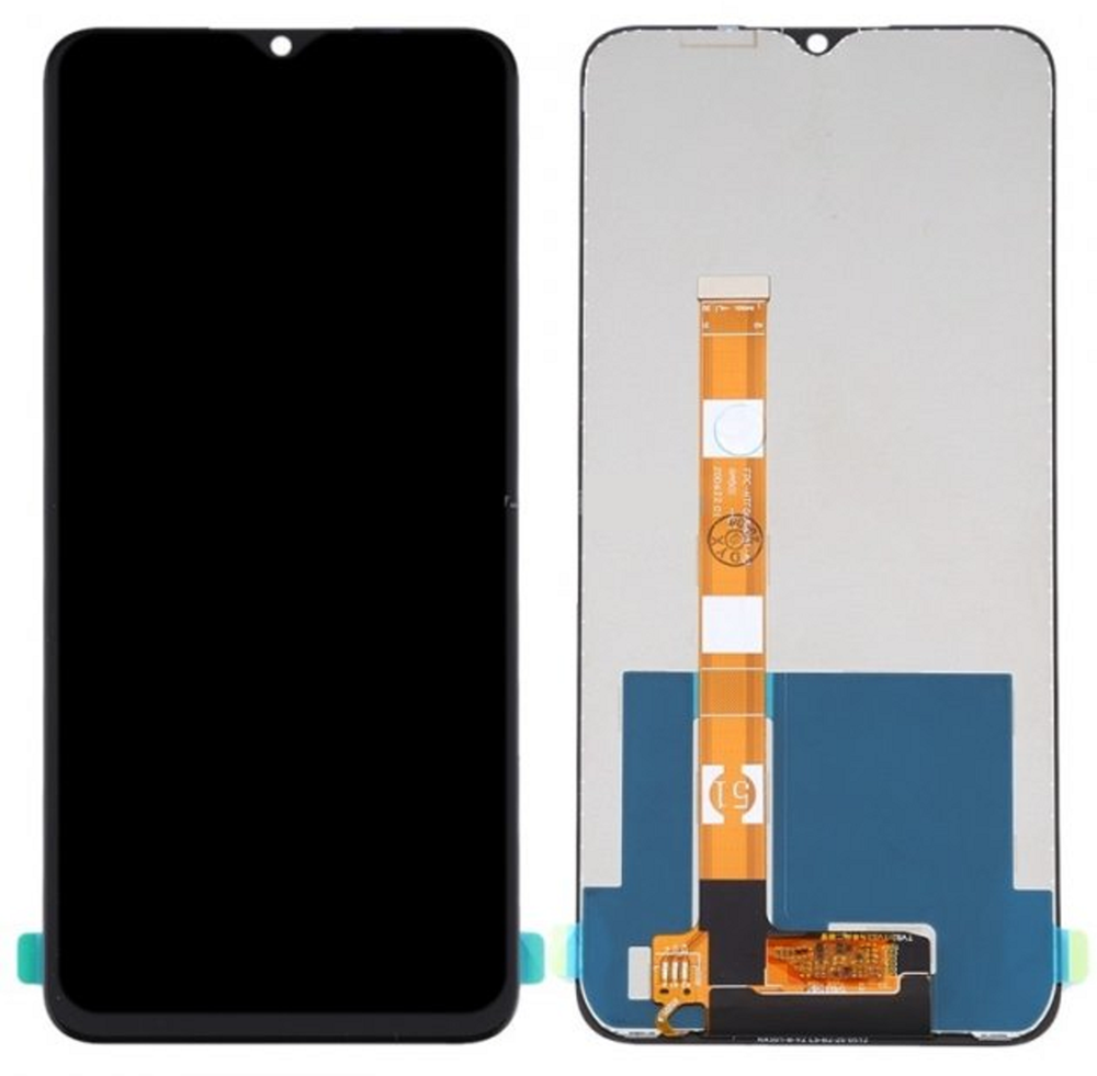 Oppo A15/A15s - LCD Display Complete no Frame - Zwart