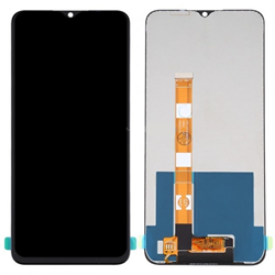 Oppo A15/A15s - LCD Display Complete no Frame - Black