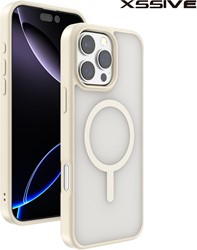 Xssive Back Case voor Magsafe iPhone 14 Pro Max - Cream