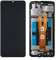 LCD Display Galaxy A06 A065 with Frame New/ORG - Black