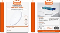 Xssive Wireless Charging Table Pad 15W XSS-W1WT - White-3