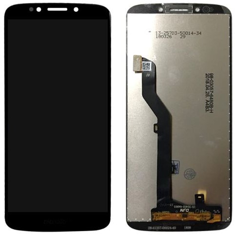 Moto G6 - LCD Display Compleet no Frame - Zwart