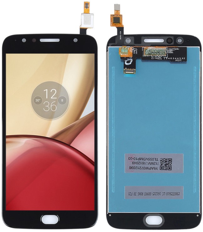 Moto G5s Plus - LCD Display Complete no Frame - Black
