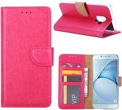 Book Case Samsung Galaxy A8 2018 A530 - Pink