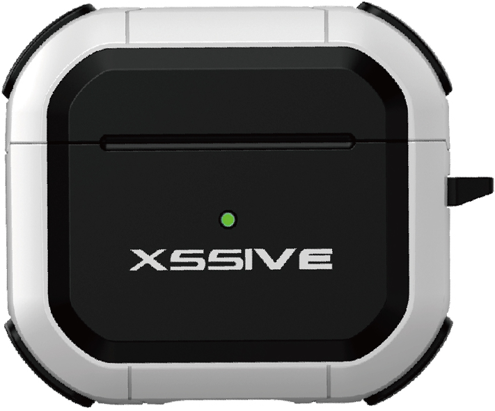 Xssive Protective Case for AirPods3 XSS-SAFEPOD- White