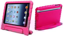 Anti-Shock Baby Tablet Case Apple iPad 2,3,4 - Hot Pink
