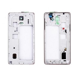 Galaxy Note 4 - Middle Housing with Frame - Wit