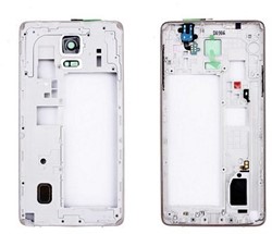 Galaxy Note 4 - Middle Housing with Frame - Wit