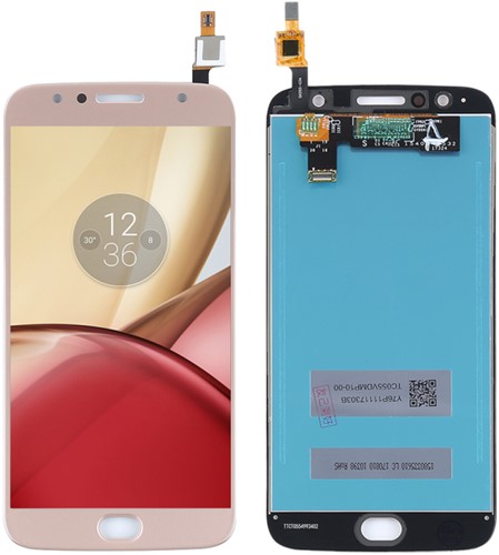 Moto G5s Plus - LCD Display Compleet no Frame - Goud
