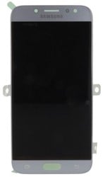 LCD Display Service Pack Galaxy J7 2017 J730 GH97-20801B- Silver Blue