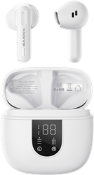 Xssive Wireless Earbuds with ENC+Display XSS-TWS19W - Wit