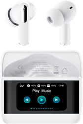 Xssive Wireless Earbuds with ANC+Display XSS-TWS20 - Wit