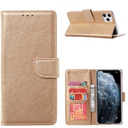 Book Case iPhone 15 Pro - Gold
