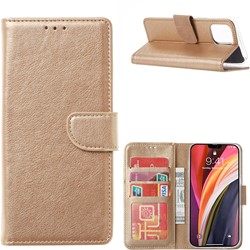 Book Case Apple iPhone 14 Max S - Goud