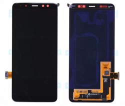 LCD Display Service Pack Galaxy A8 2018 A530 GH97-21406A - Black