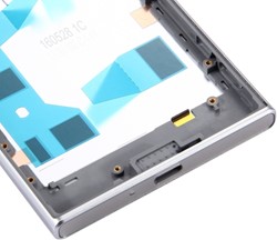 Xperia XZ - Middle Housing with Frame - Zilver