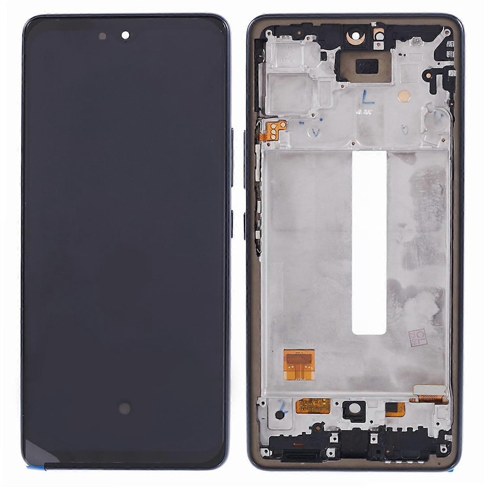LCD Display Service Pack Galaxy A73 5G A736 GH82-28686A - Zwart