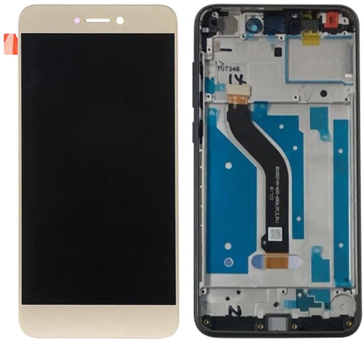 Honor 8 Lite / P8 Lite 2017 - LCD Display Compleet met Frame - Goud