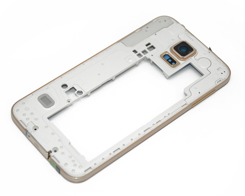 Galaxy S5 Mini G800 - Middle Housing with Frame - Goud