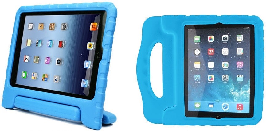 Anti-Shock Baby Tablet Case Apple Mini 1,2,3,4 - Blauw