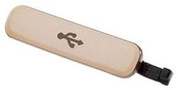 Galaxy S5 SM-G900F - USB Port Cover - Gold