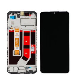 Oppo A18/A38- LCD Display Complete with Frame ORG