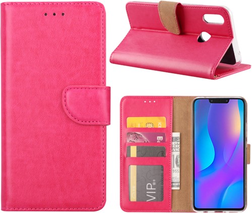 Book Case Huawei P Smart Plus - Pink