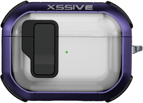 Xssive Protective Case for AirPods PRO1/2 XSS-PODSGUARD - Paars