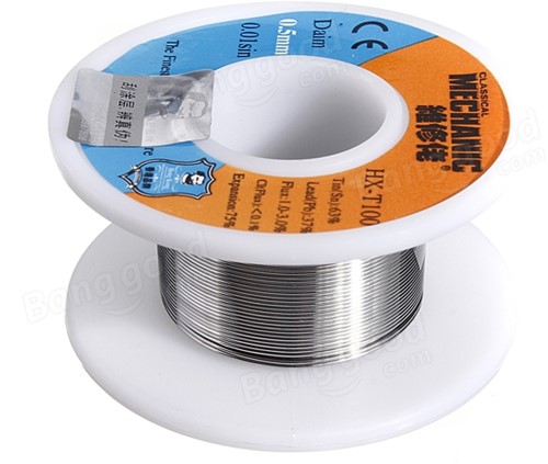 Mechanic Tin Lead Solder Wire 0.3mm HX-T100