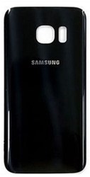 Battery Cover Compatible Galaxy S7 Edge - Zwart