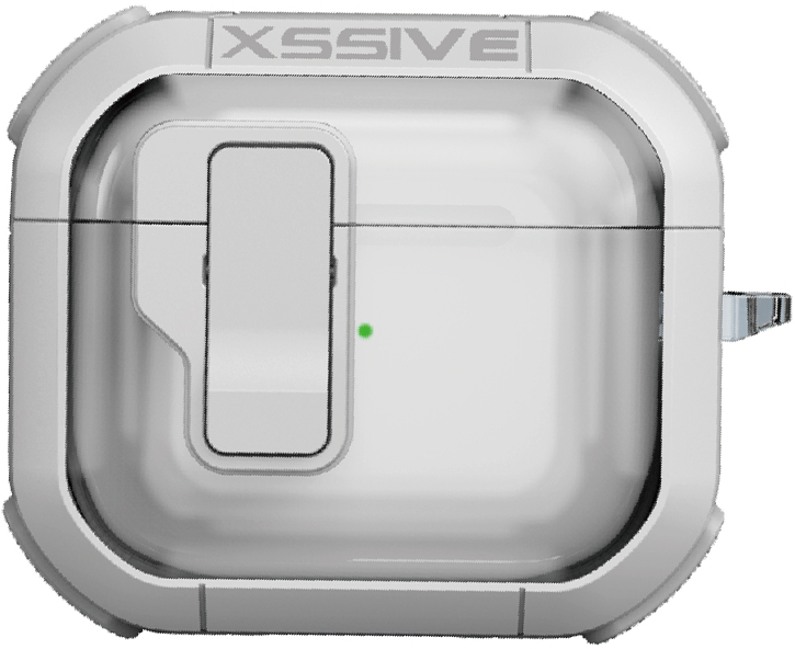 Xssive Protective Case for AirPods4 XSS-PODSGUARD - White