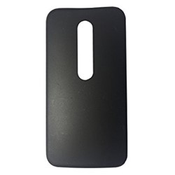 Battery Cover Compatible Moto G3 - Zwart
