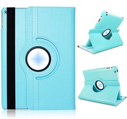 Rotatable Tablet Case Apple iPad 2/3/4 - Light Blue
