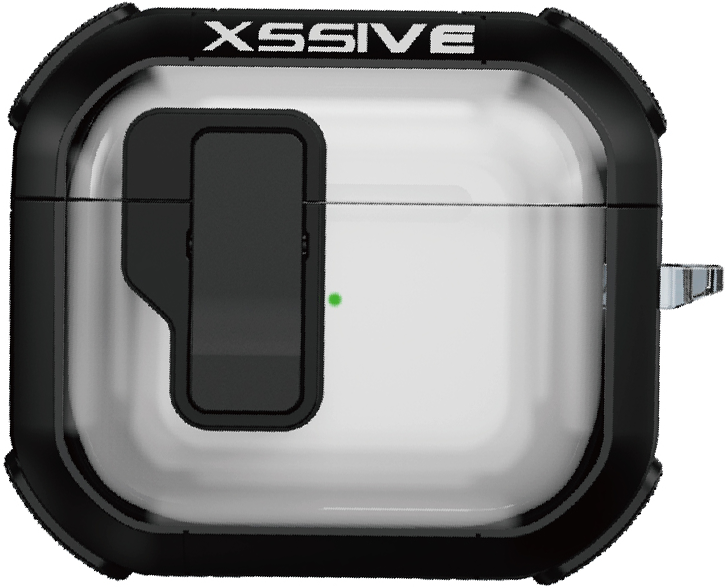 Xssive Protective Case for AirPods4 XSS-PODSGUARD - Black