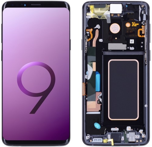LCD Display Service Pack Galaxy S9 G960 GH97-21696B- Paars