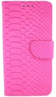 Book Case Schubben Print Sony Xperia Z5 Compact - Pink