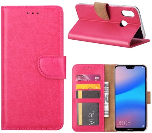 Book Case Huawei P20 Lite - Pink