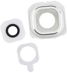 Galaxy S6 G920F - Camera Lens Cover - Wit