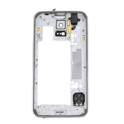 Galaxy S5 G900 - Middle Housing with Frame - Zilver