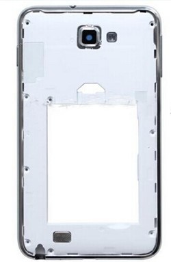 Galaxy Note N7000 - Middle Housing with Frame - Wit